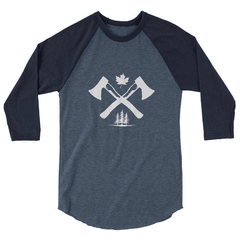 Maple Axes 3/4 Baseball Raglan